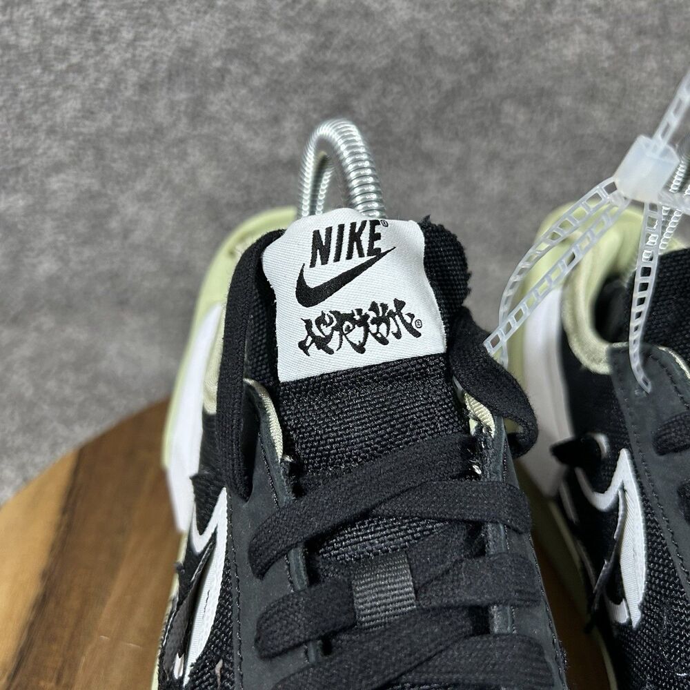 Nike Blazer Low X Acronym DO9373-001 Mens Size 4.5 Black Olive Aura Shoes New - Picture 4 of 15